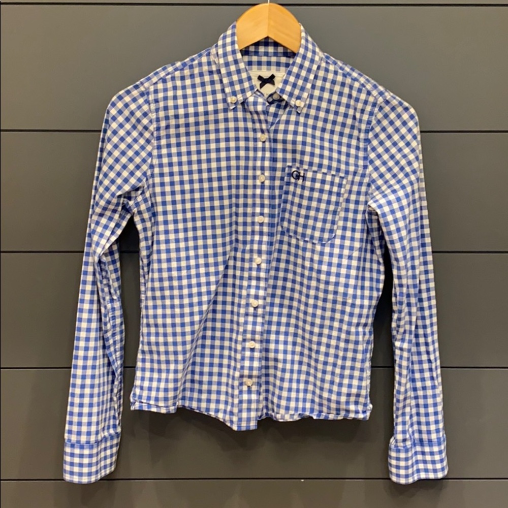 Gilly Hicks Gingham button down Sz.S. Women’s